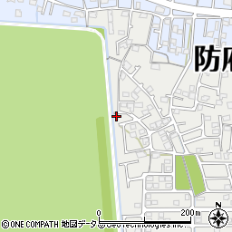 山口県防府市伊佐江848周辺の地図