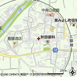 徳島県三好郡東みよし町昼間3071周辺の地図