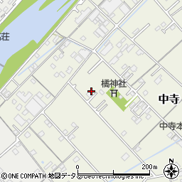 愛媛県今治市中寺844周辺の地図