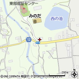 徳島県三好郡東みよし町昼間9周辺の地図