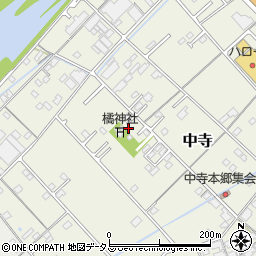 愛媛県今治市中寺853-4周辺の地図