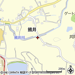 和歌山県有田郡有田川町熊井522-3周辺の地図