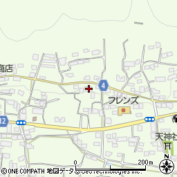 徳島県三好郡東みよし町昼間3350周辺の地図