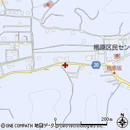 湯浅栖原郵便局周辺の地図