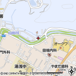 湯浅町立　方津戸集会所周辺の地図