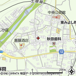 徳島県三好郡東みよし町昼間3728周辺の地図