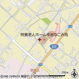 愛媛県今治市別名250周辺の地図