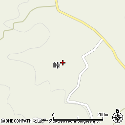 徳島県吉野川市美郷峠213周辺の地図