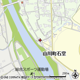 徳島県吉野川市山川町川東13周辺の地図