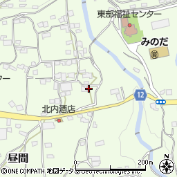 徳島県三好郡東みよし町昼間792周辺の地図