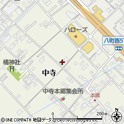 愛媛県今治市中寺919周辺の地図
