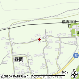 徳島県三好郡東みよし町昼間2910周辺の地図