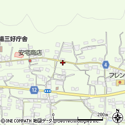 徳島県三好郡東みよし町昼間3342周辺の地図