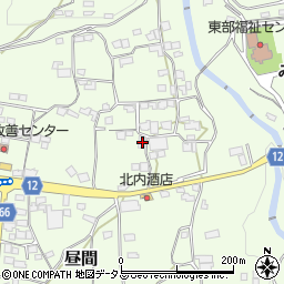 徳島県三好郡東みよし町昼間783周辺の地図