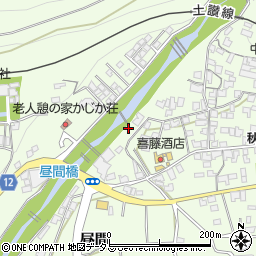 徳島県三好郡東みよし町昼間3031周辺の地図