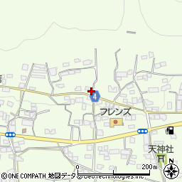 徳島県三好郡東みよし町昼間3605周辺の地図
