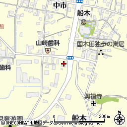 船鉄バス株式会社　船木営業所周辺の地図