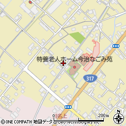愛媛県今治市別名296周辺の地図