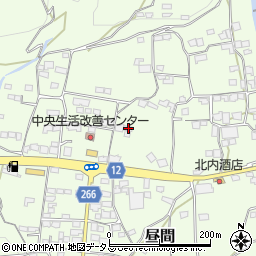 徳島県三好郡東みよし町昼間769周辺の地図