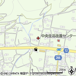 徳島県三好郡東みよし町昼間1221周辺の地図