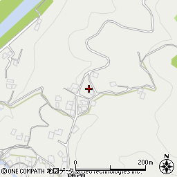 徳島県美馬市穴吹町穴吹（岡ノ上）周辺の地図