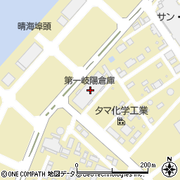 第一岐陽倉庫周辺の地図