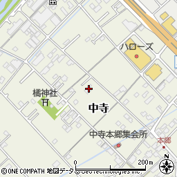 愛媛県今治市中寺900周辺の地図