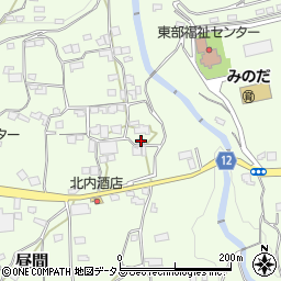 徳島県三好郡東みよし町昼間793周辺の地図