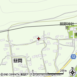 徳島県三好郡東みよし町昼間2927周辺の地図