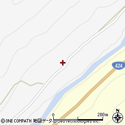 和歌山県有田郡有田川町松原182周辺の地図