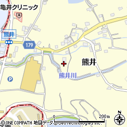 和歌山県有田郡有田川町熊井296-8周辺の地図