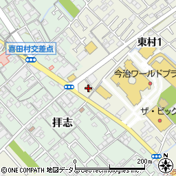 ファミリーマート今治東村一丁目店周辺の地図