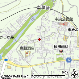 徳島県三好郡東みよし町昼間3742周辺の地図