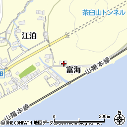 山口県防府市富海末田周辺の地図