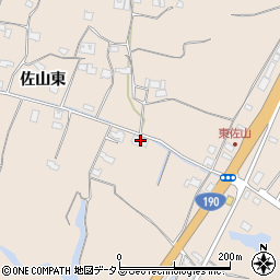 山口県山口市佐山930周辺の地図