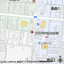 防府仁井令郵便局周辺の地図
