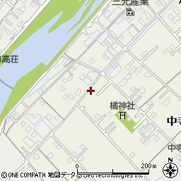 愛媛県今治市中寺995周辺の地図