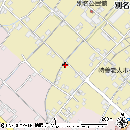 愛媛県今治市別名489周辺の地図