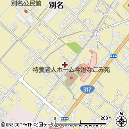 愛媛県今治市別名周辺の地図