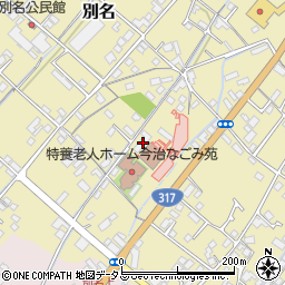 愛媛県今治市別名267周辺の地図