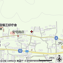 徳島県三好郡東みよし町昼間3641周辺の地図