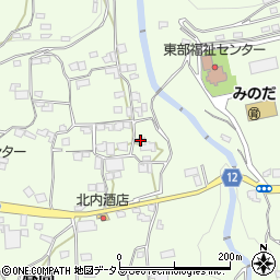 徳島県三好郡東みよし町昼間795周辺の地図