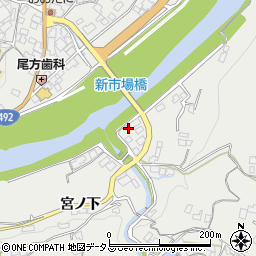 徳島県美馬市穴吹町穴吹市場102-9周辺の地図