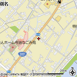 愛媛県今治市別名197周辺の地図