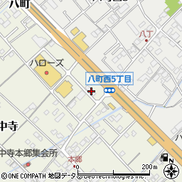 愛媛県今治市中寺976周辺の地図