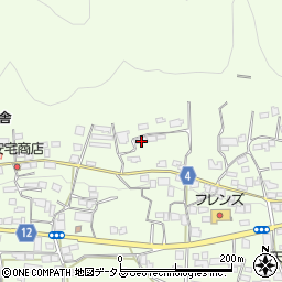 徳島県三好郡東みよし町昼間3595周辺の地図