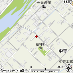 愛媛県今治市中寺848-5周辺の地図
