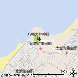 八幡大神神社周辺の地図