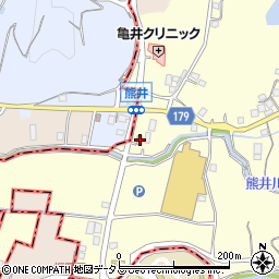 和歌山県有田郡有田川町熊井442周辺の地図