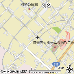 愛媛県今治市別名328周辺の地図